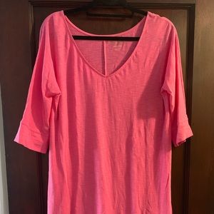 Lily Pulitzer pink dress/coverup